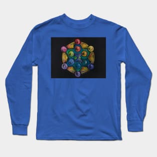 Metatron's Rainbow Cube Long Sleeve T-Shirt